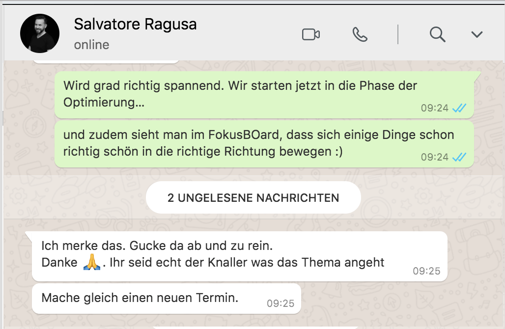 Testimonial Salvatore Ragusa